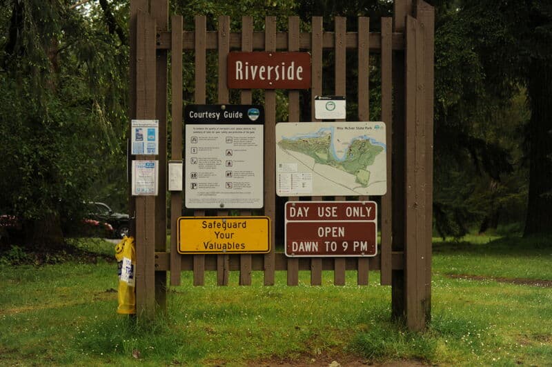 Milo McIver Park Access Site Visit