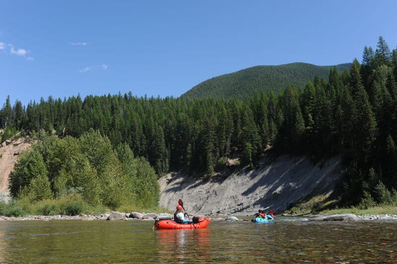 Low Water Packraft Trip