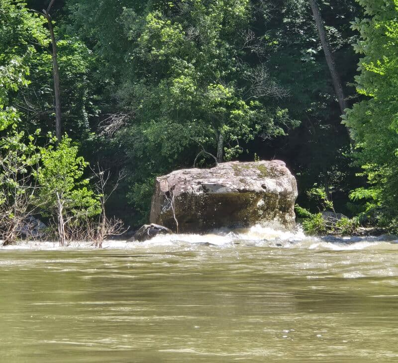 End of the Gorge Boulder