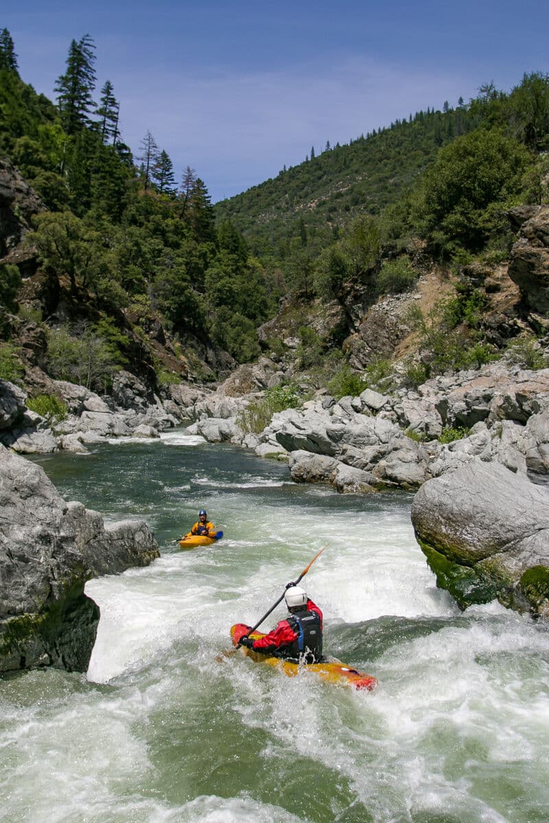 South Fork Gorge at 1800 cfs