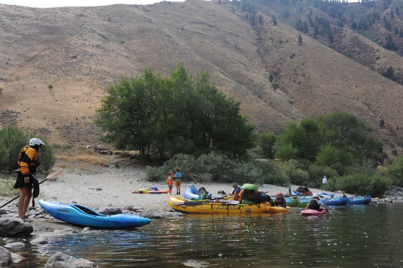 Spring Bar to Riggins and Continuing on Downstream