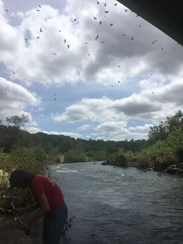 Low flow packraft run