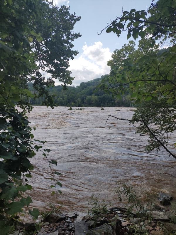 Potomac Needles High Water (Point of Rocks 12.32)