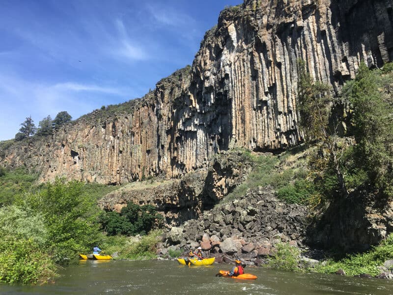 Columnar Basalt Palisades