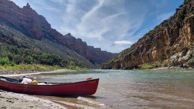 Early September Open Canoe