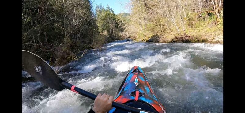 April 29th 2023 - ~1700CFS on the Upper Row Gauge  