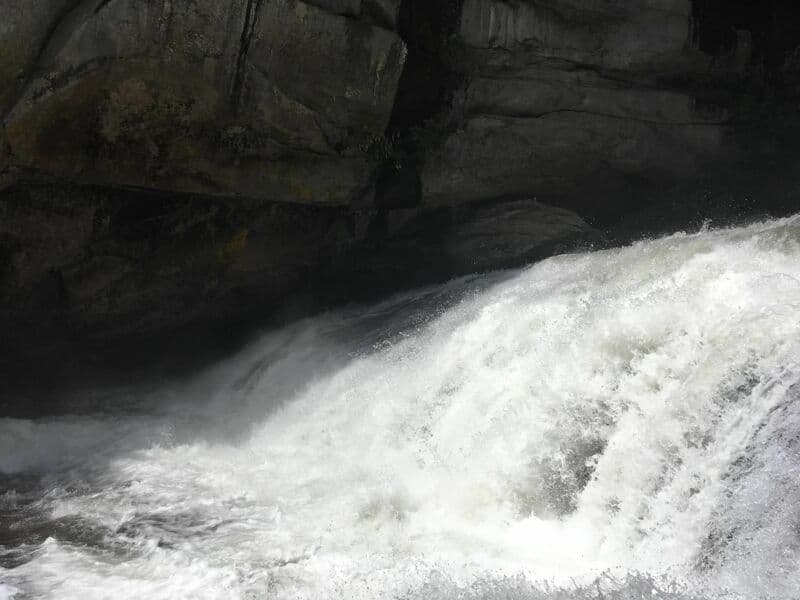 Bird rock falls