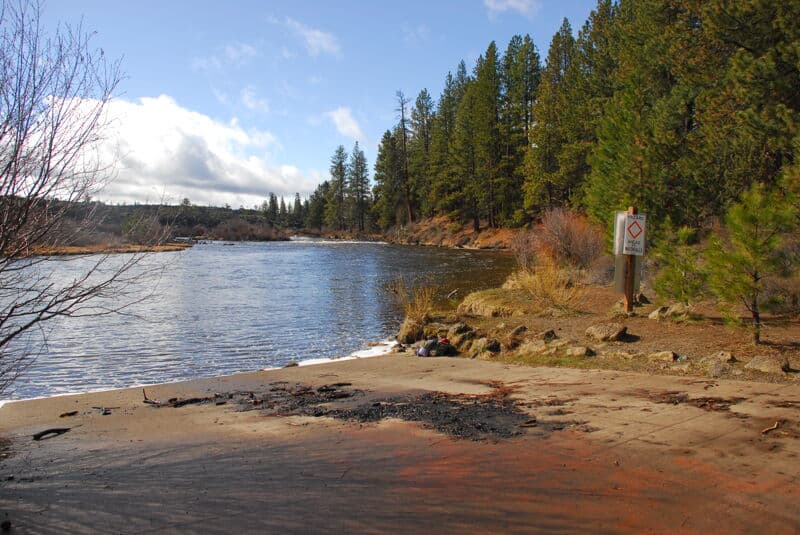 Lava Island Falls Day Use Area Take Out