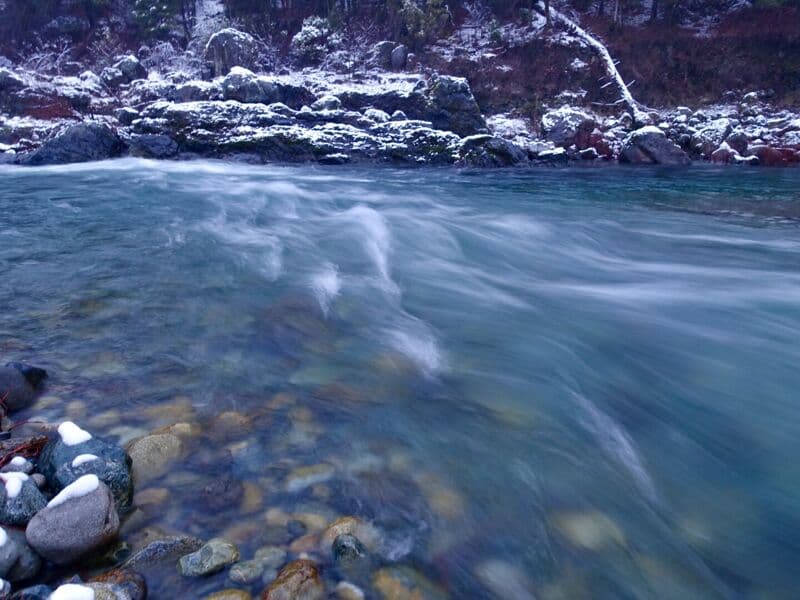 Snowy Schoolhouse Rapid
