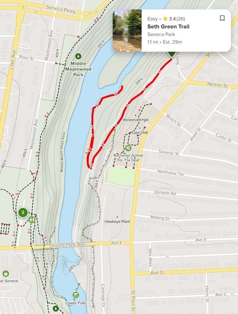 Take Out: Look for the obvious access road on river right after the rapid. 