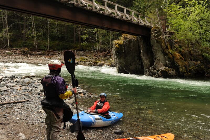 East Bank Trailhead Take Out