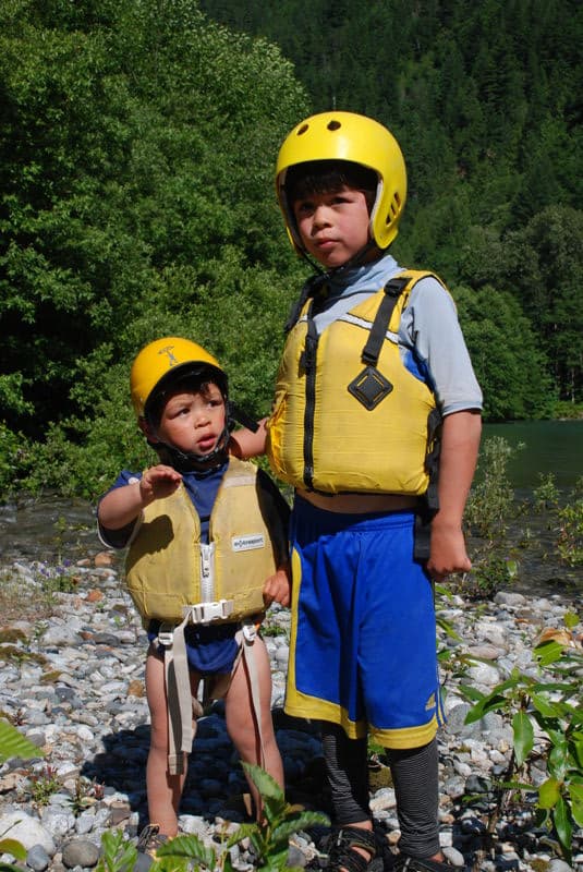 Paddle Raft Trip on the Skagit River