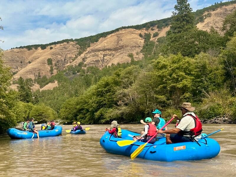 Family float from Upper Pitt Boat Ramp to 5 Mile Boat Ramp