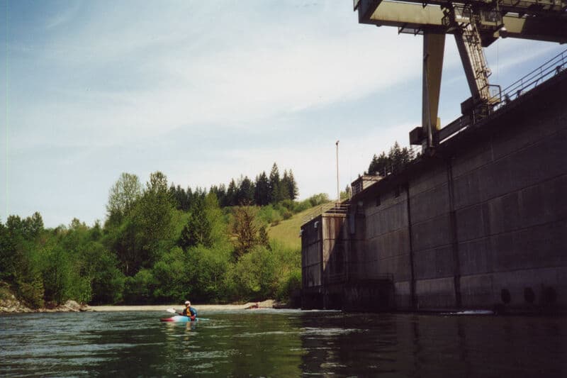 Jackson Powerhouse put-in river right