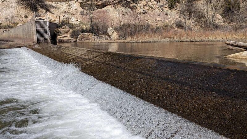 Reid Chatfield Dam 90 cfs