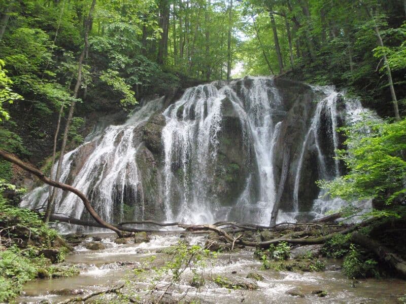 Waterfall view