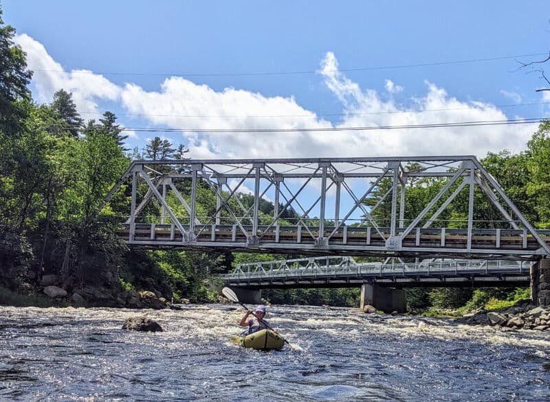 Packraft at 7.2'