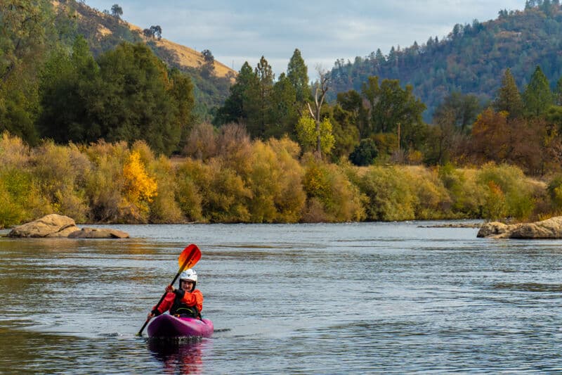 Fall colors - casual paddle