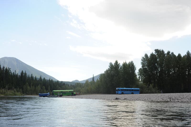 West Glacier, Put-In