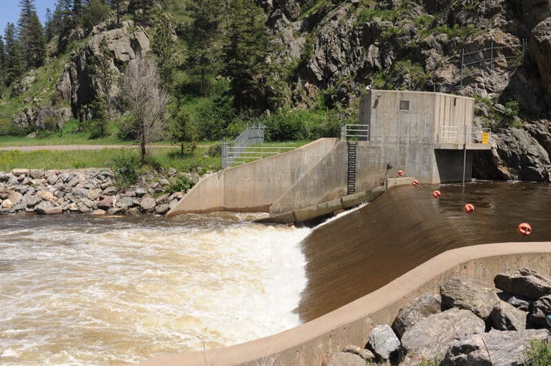 Gateway Diversion Dam (below take-out)