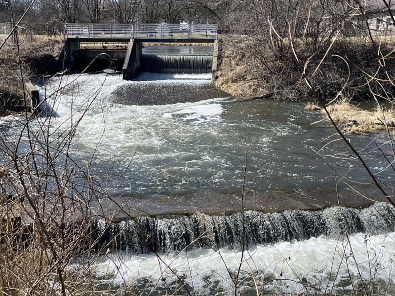 Memorial Park Dam (not on Turtle Ck, but on Jackson Ck)