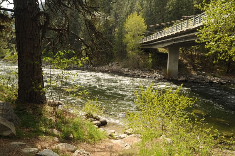 Icicle Road Bridge Access