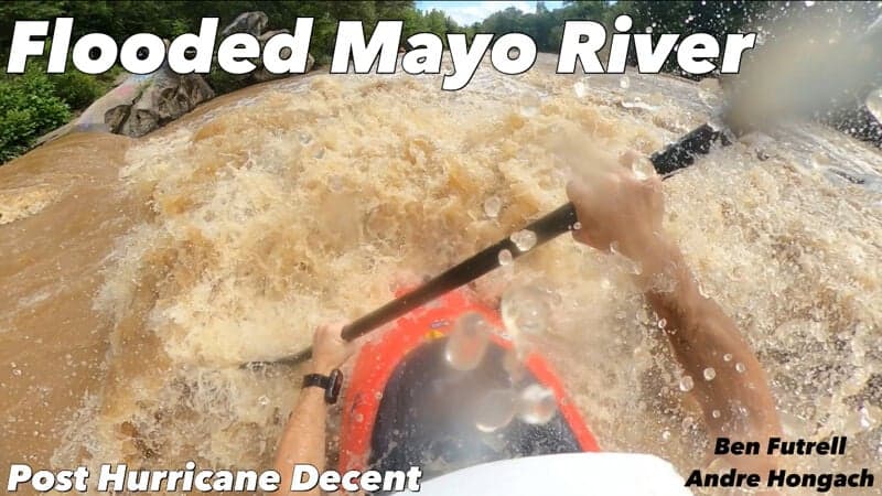 Flooded Mayo River - August 2024