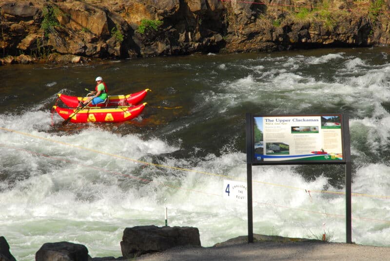 Upper Clackamas Whitewater Festival - Carter Bridge Day Use Site