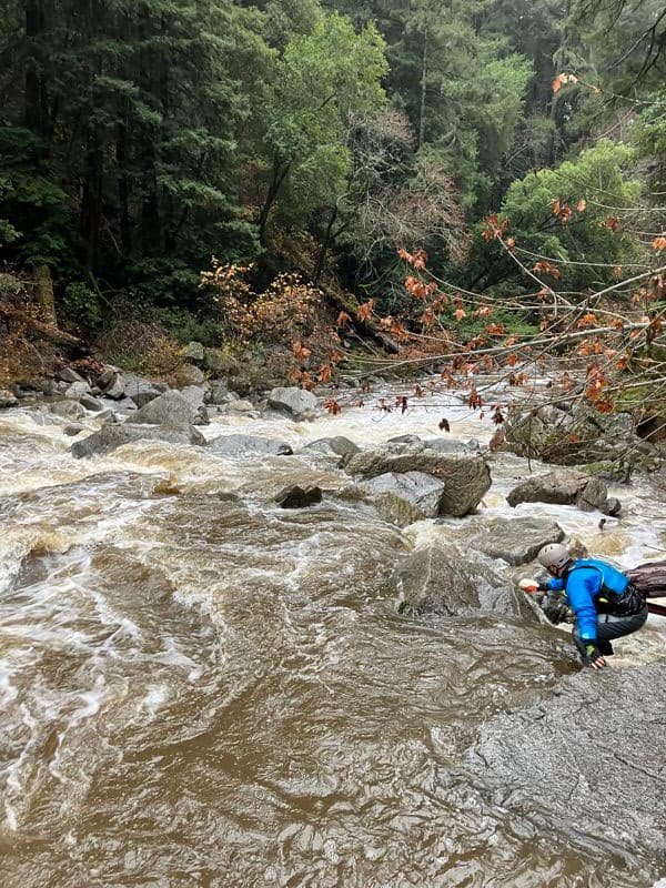 Rainy paddle