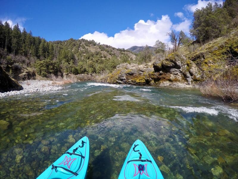 Forks Run at 2400 cfs
