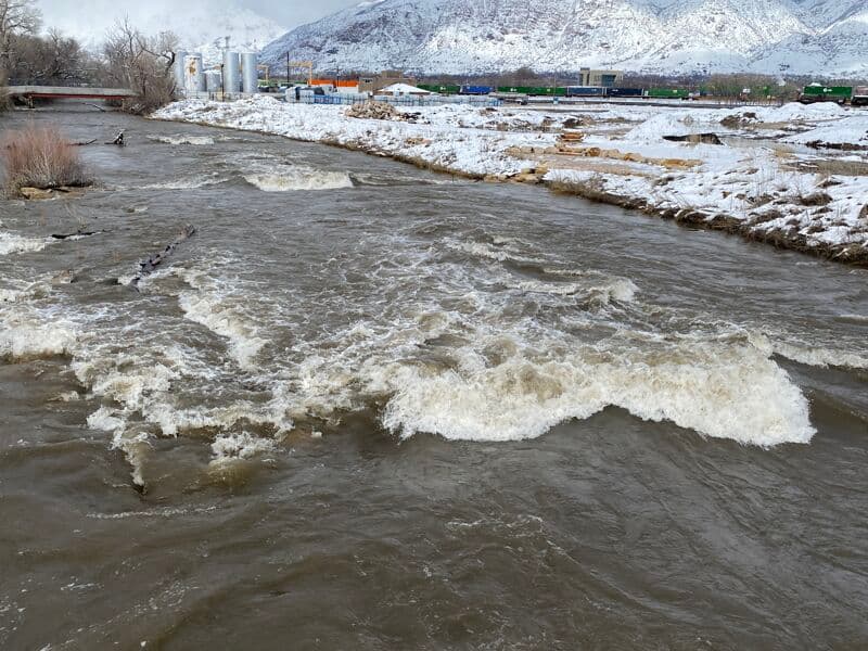 Ogden WWP Rips at 1890 CFS