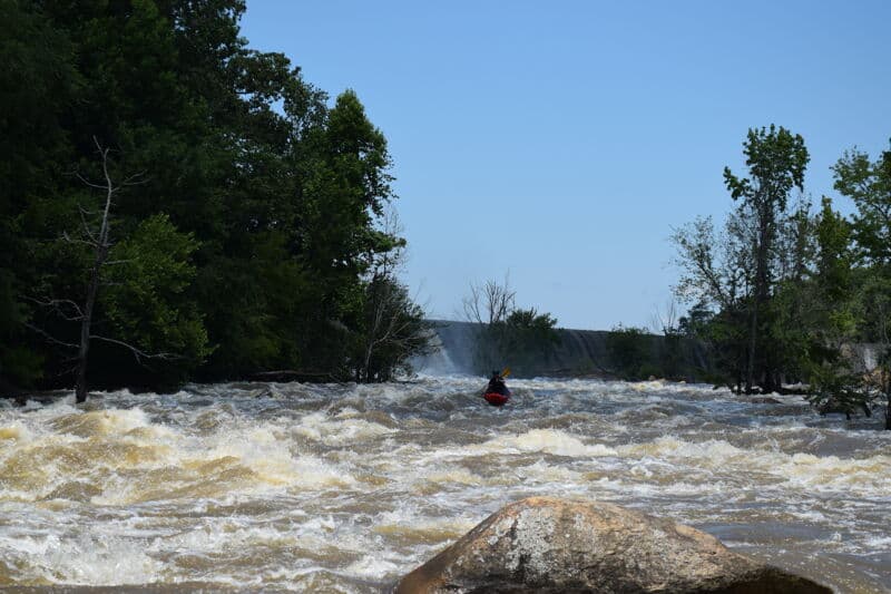 Paddling/Trail Mapping at High Flow