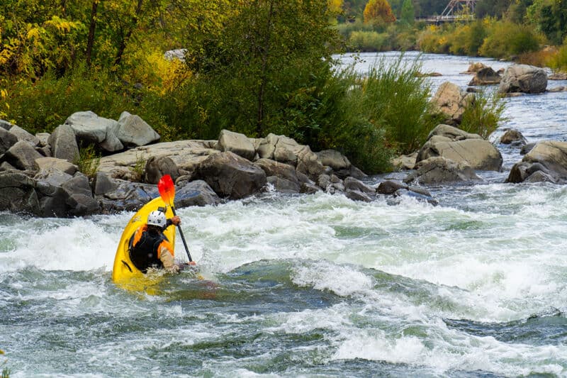 fall paddling