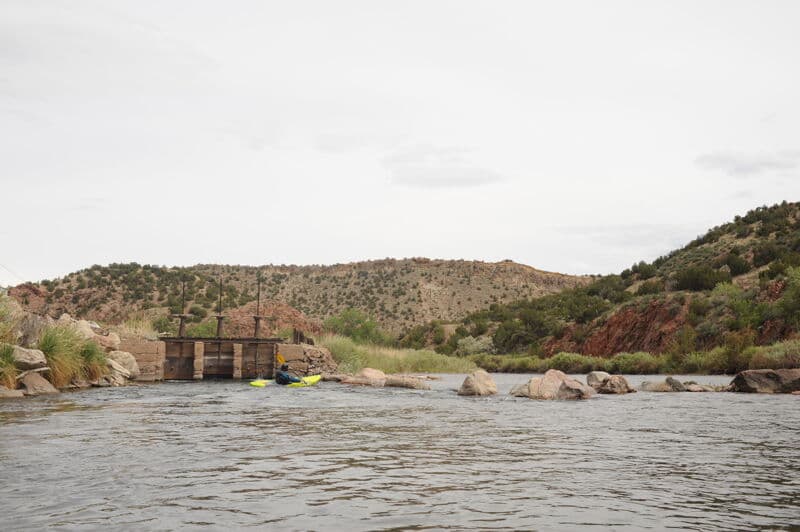 Hydraulic Ditch Diversion Dam