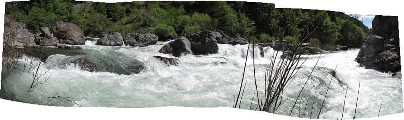 Indian Point Falls Panorama