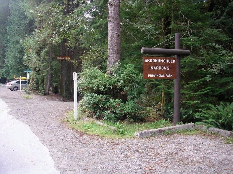 Skookumchuck Trail Head