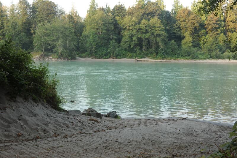 Faber Ferry North (aka John G. Young Access), Skagit River