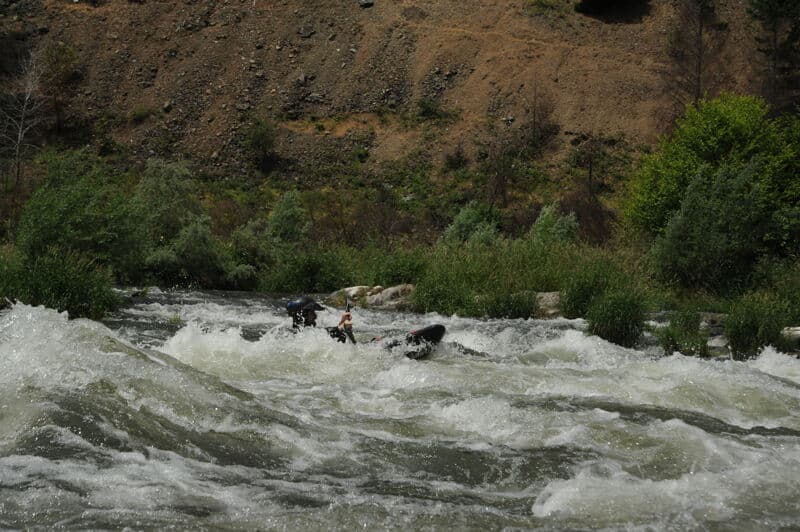 American Whitewater Trip Morning of First Day