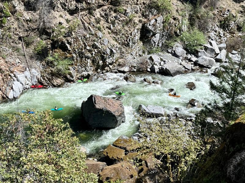 Last Chance Rapid at 1450 cfs