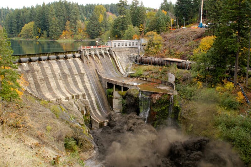 Condit Dam Breached!