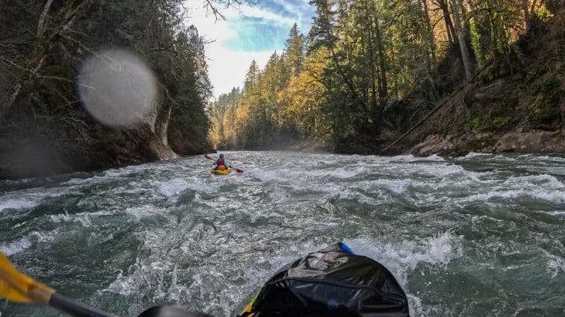 Lower Gorge: Paradise to Flaming Geyser
