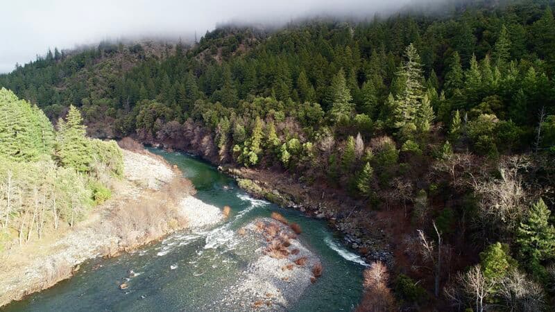Aerial view of Schoolhouse Rapid