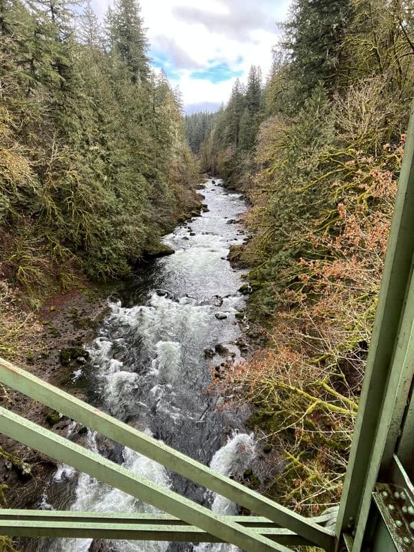 River is clear of wood in main lines