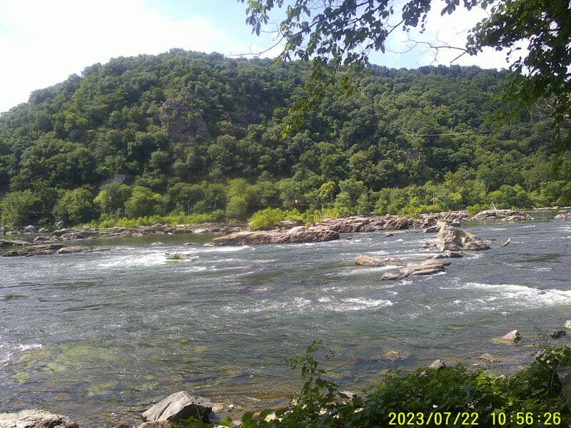Mad Dog rapid on the Potomac near Harpers Ferry