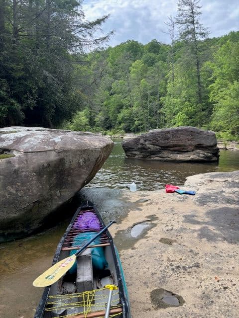Ran this Sunday, 05/18/25. There is wood in places.