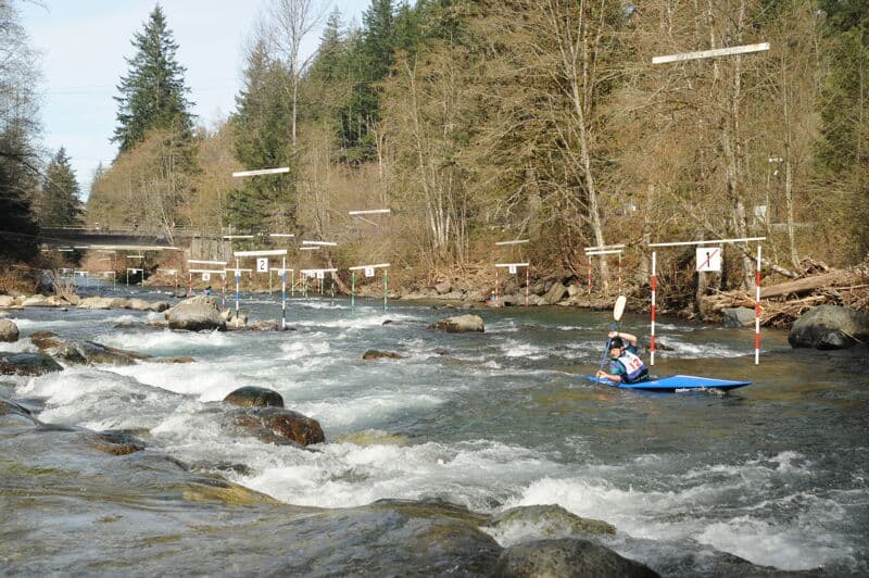 Cedar River Slalom Course at Landsburg