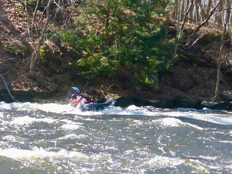 Rapids near Double Eagle Lodge