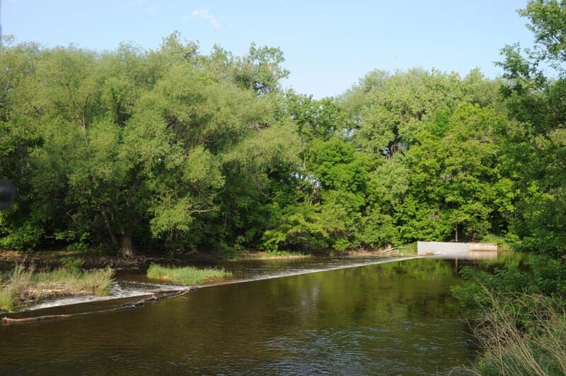 Poudre River Through Fort Collins