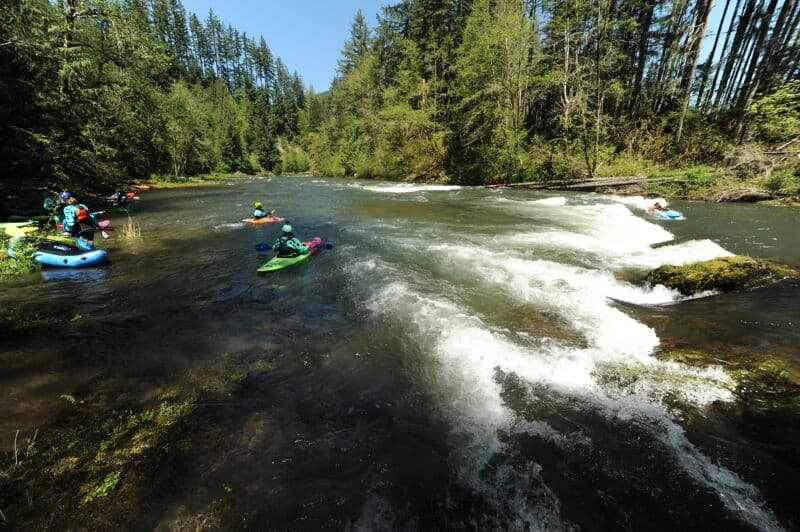 Washington Kayak Club River Trip and BBQ