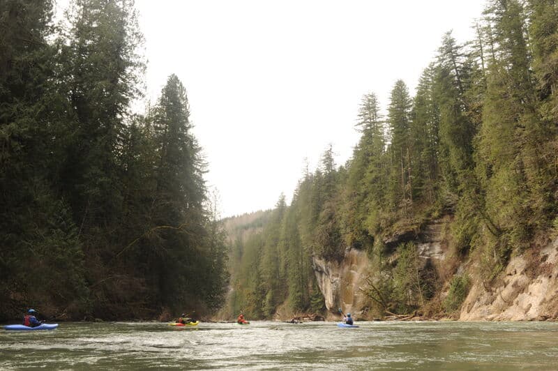 Beautiful Day on the Green River Gorge